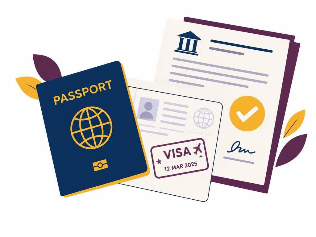 Illustration FAQ - Procédure de Visa & Documents